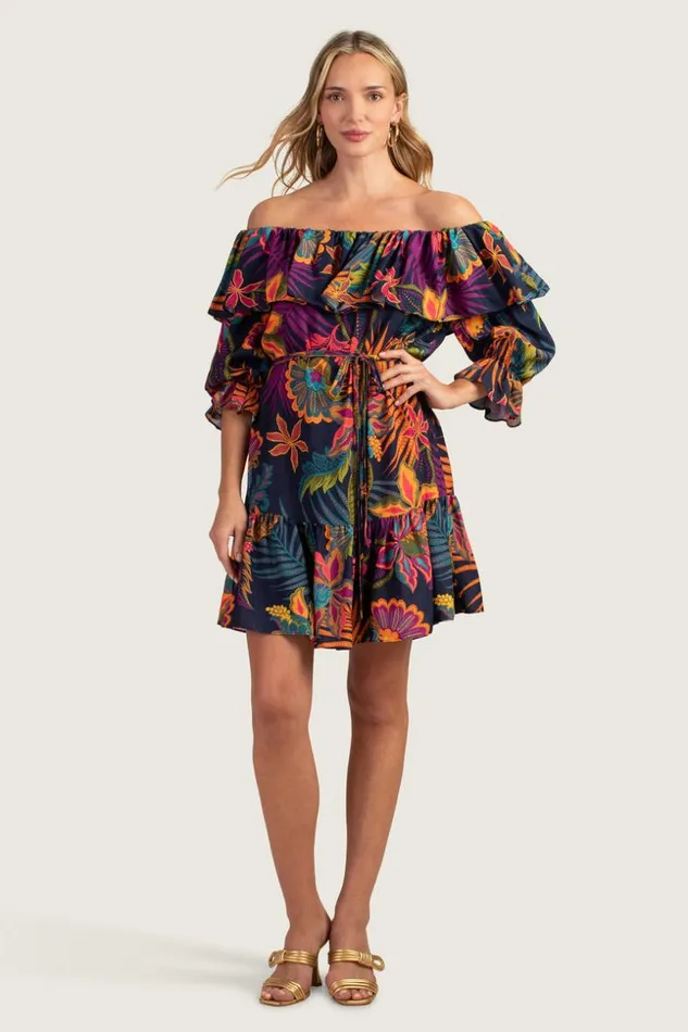 SHOP Trina Turk SHORT SLEEVE DRESSES BABOUCHE DRESS