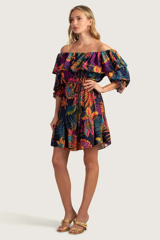SHOP Trina Turk SHORT SLEEVE DRESSES BABOUCHE DRESS