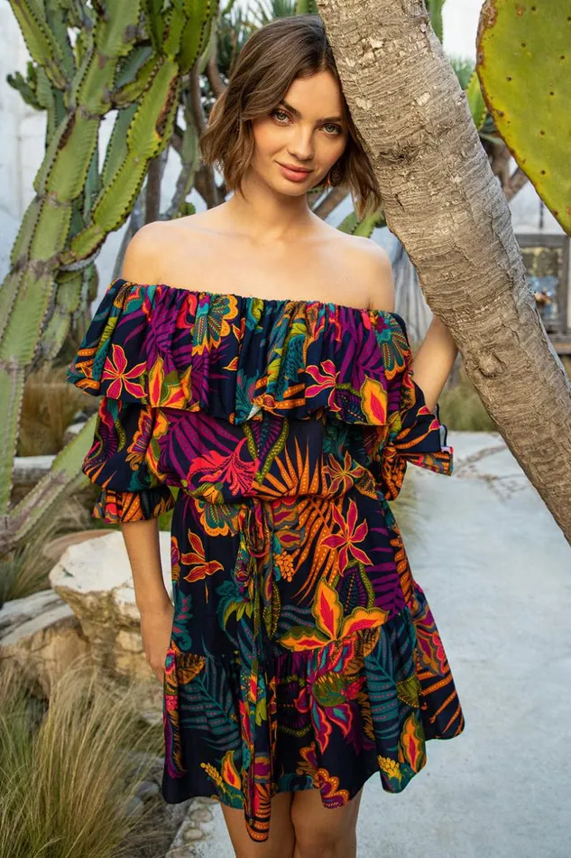 SHOP Trina Turk SHORT SLEEVE DRESSES BABOUCHE DRESS