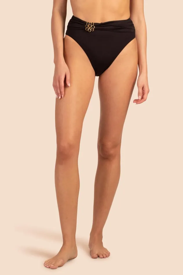 SHOP Trina Turk SWIM BOTTOMS MONACO SOLIDS HIGH WAIST SWIM BOTTOM