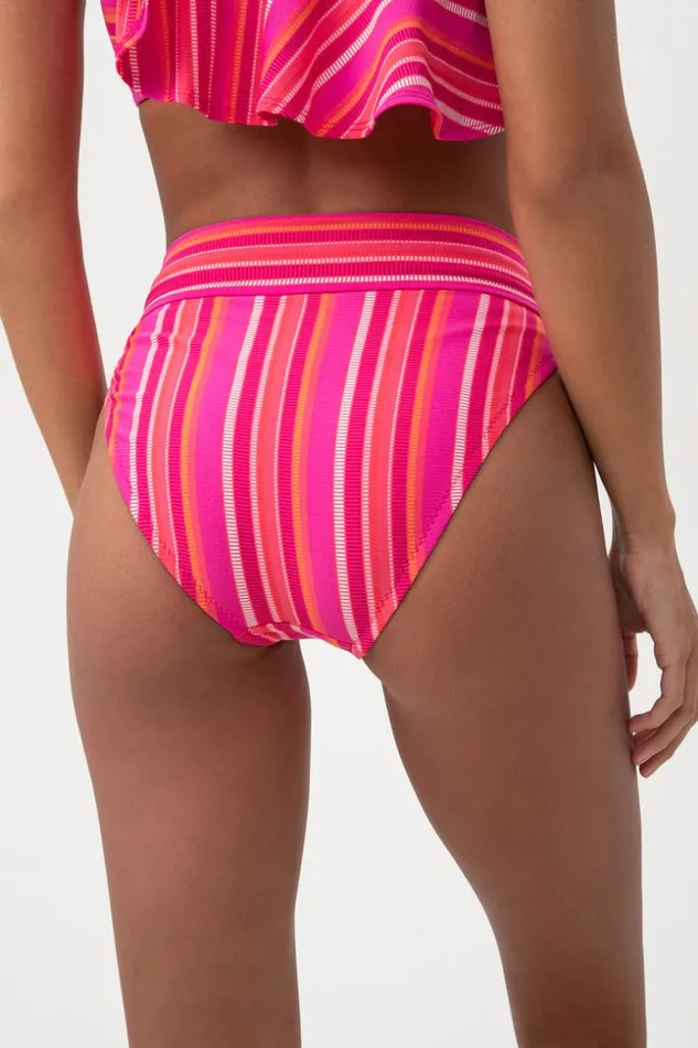 SHOP Trina Turk SWIM BOTTOMS WOMEN039S MARAI BANDED HIGH WAIST SWIM BOTTOM