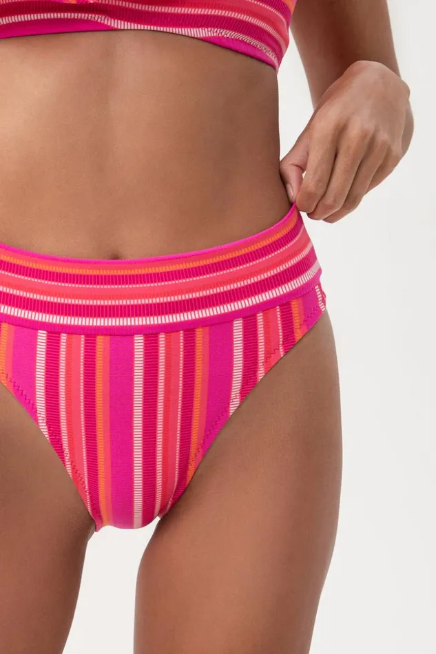 SHOP Trina Turk SWIM BOTTOMS WOMEN039S MARAI BANDED HIGH WAIST SWIM BOTTOM