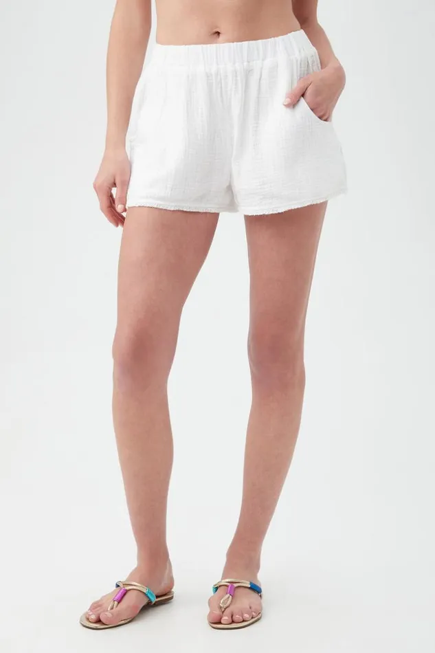 SHOP Trina Turk SWIM COVER UPS WOMEN039S SERENE BUBBLE GAUZE SWIM COVERUP SHORT SHOP Trina Turk SWIM COVER UPS WOMEN039S SERENE BUBBLE GAUZE SWIM COVERUP SHORT