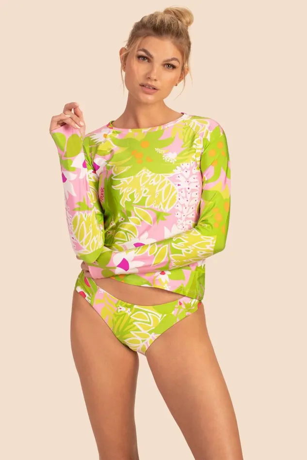 SHOP Trina Turk SWIM TOPS LA PALMA SWIM TEE