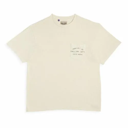 Short Sleeve Men Gallery Dept PROPERTY STENCIL TEE Natural