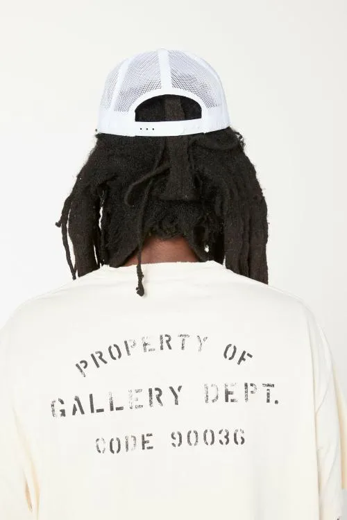 Short Sleeve Men Gallery Dept PROPERTY STENCIL TEE Natural