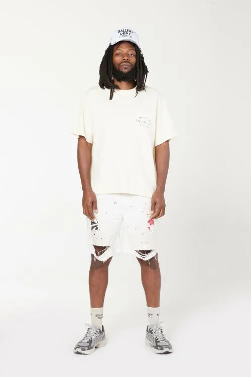 Short Sleeve Men Gallery Dept PROPERTY STENCIL TEE Natural