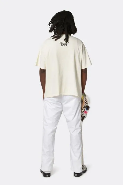 Short Sleeve Men Gallery Dept STOP BEING RACIST TEE Cream