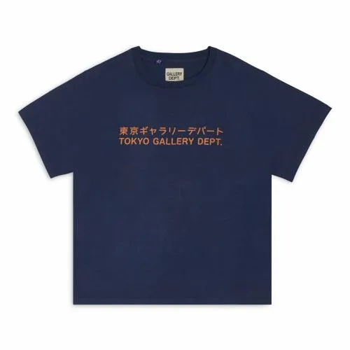 Short Sleeve Men Gallery Dept TOKYO GD TEE Navy