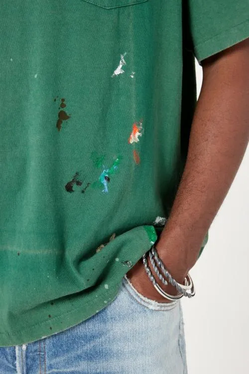 Short Sleeve Men Gallery Dept VINTAGE LOGO PAINTED TEE Green