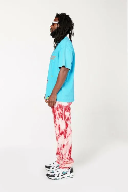 Short Sleeve Men Gallery Dept VINTAGE LOGO PAINTED TEE Turquoise