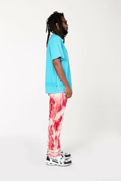 Short Sleeve Men Gallery Dept VINTAGE LOGO PAINTED TEE Turquoise
