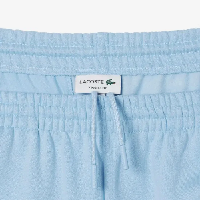 Shorts and Swim Men Lacoste Men039s Regular Fit Fleece Shorts Pastel Blue Hbp