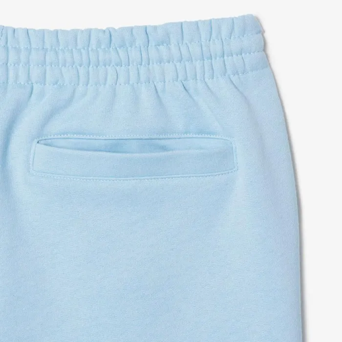 Shorts and Swim Men Lacoste Men039s Regular Fit Fleece Shorts Pastel Blue Hbp