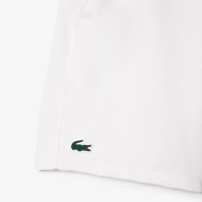 Shorts and Swim Men Lacoste Men039s Regular Fit Recycled Fiber Sport Shorts White Z92