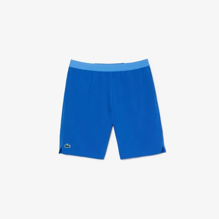 Shorts and Swim Men Lacoste Mens Lacoste Tennis X Novak Djokovic Shorts Kingdom Blue Kxb