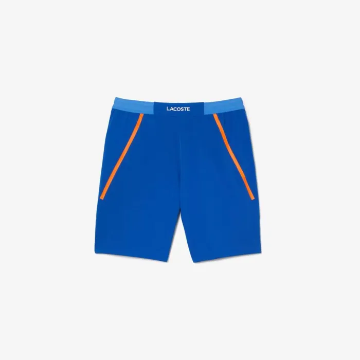 Shorts and Swim Men Lacoste Mens Lacoste Tennis X Novak Djokovic Shorts Kingdom Blue Kxb