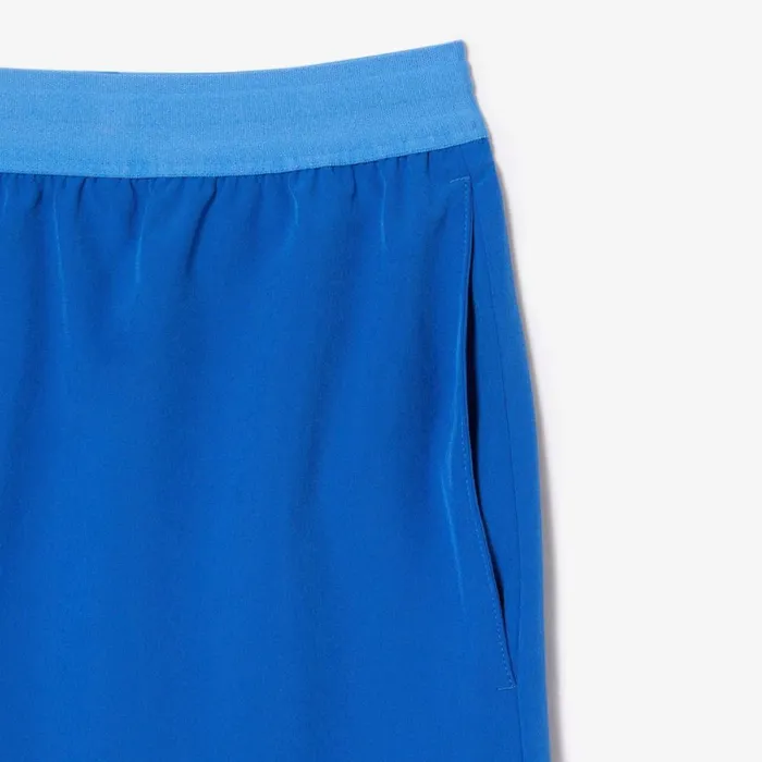 Shorts and Swim Men Lacoste Mens Lacoste Tennis X Novak Djokovic Shorts Kingdom Blue Kxb