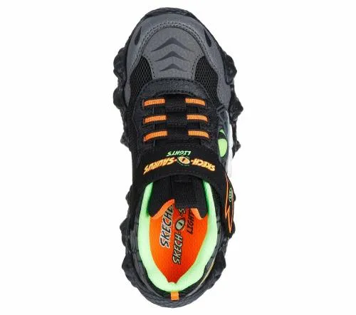 SkechOSaurus 8211 RapidDino Black Lime Kids SKECHERS Kids UK Sizes 9525