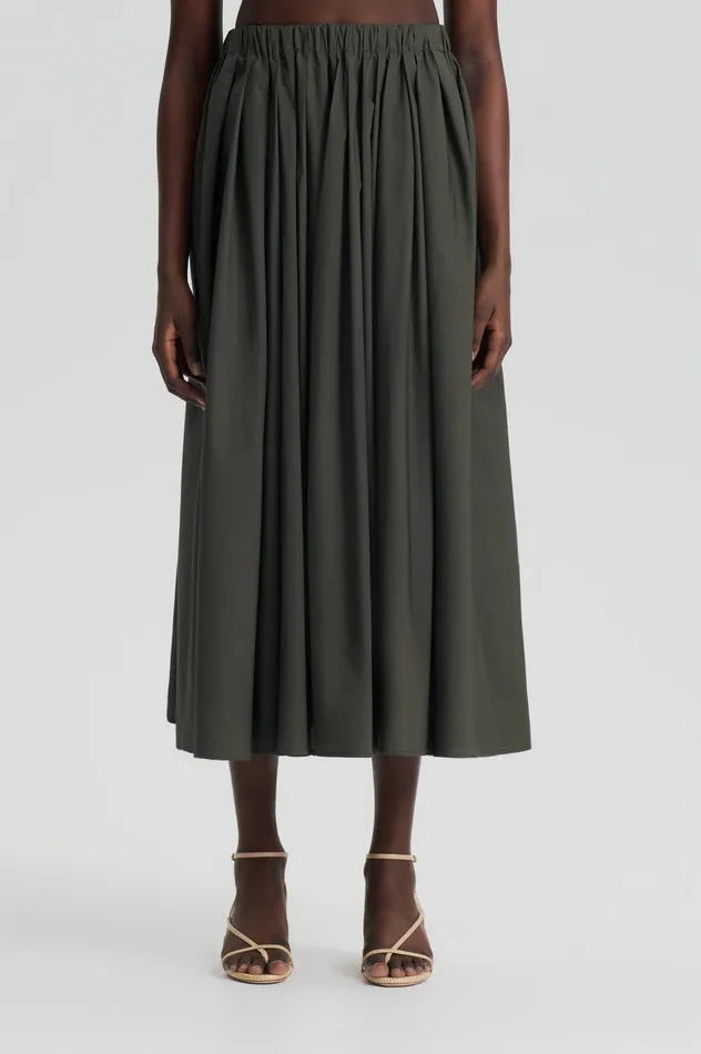 Skirts Scanlan Theodore Women PARACHUTE FULL SKIRT JUNGLE Skirts Scanlan Theodore Women PARACHUTE FULL SKIRT JUNGLE