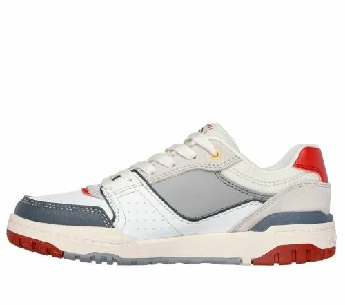 SKX228 White Red Kids SKECHERS Big Kids UK Sizes 36
