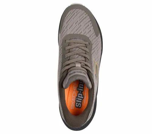 Slipins GO RUN Consistent 20 8211 Worldview Taupe Men SKECHERS SlipOn