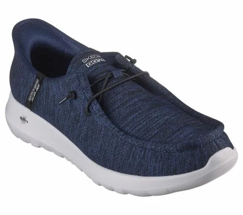Slipins GO WALK Max 8211 Free Hands Navy Men SKECHERS SlipOn
