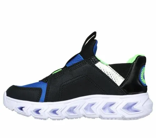 Slipins HypnoFlash 20 8211 Vexlux Black Lime Kids SKECHERS Kids UK Sizes 9525