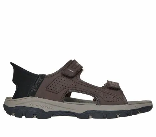 Slipins Relaxed Fit Tresmen 8211 Reece Chocolate Men SKECHERS Sandals