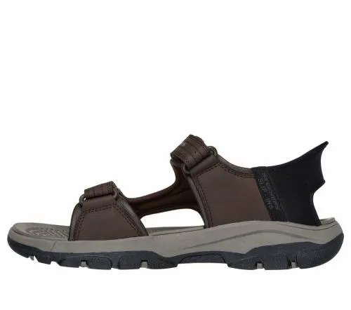 Slipins Relaxed Fit Tresmen 8211 Reece Chocolate Men SKECHERS Sandals