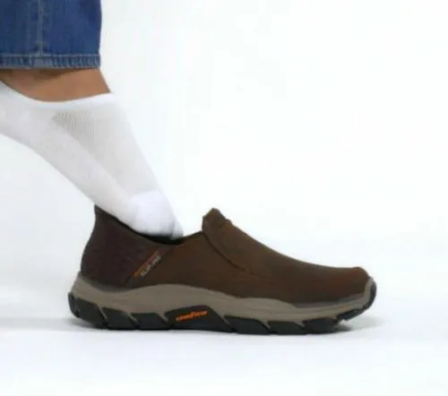 Slipins RF Respected 8211 Elgin Brown Men SKECHERS SlipOn
