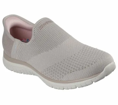 Slipins Virtue 8211 Sleek Taupe Women SKECHERS SlipOn