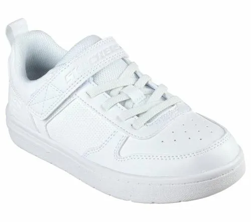 Smooth Street White Kids SKECHERS Big Kids UK Sizes 36