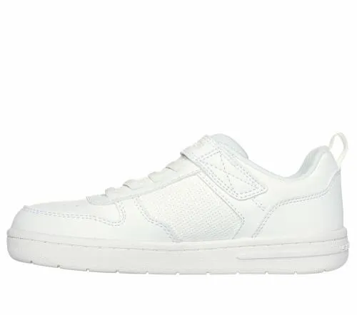 Smooth Street White Kids SKECHERS Big Kids UK Sizes 36