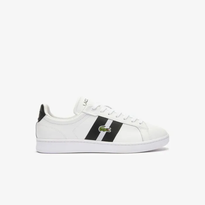 Sneakers Men Lacoste Men039s Carnaby Pro CGR Bar Leather Sneakers Whiteblack 147