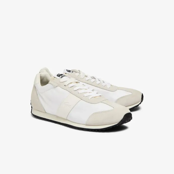 Sneakers Men Lacoste Men039s Court Pace Textile Sneakers Off Whtoff Wht 18c