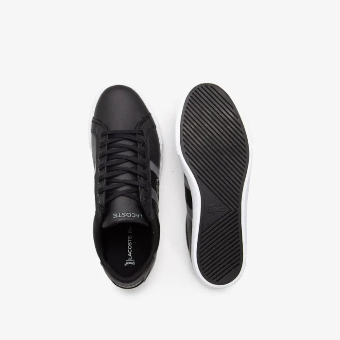 Sneakers Men Lacoste Men039s LaceUp Sneakers Black Grey 237