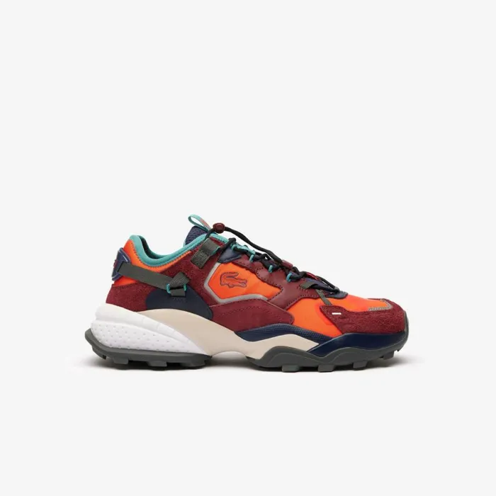 Sneakers Men Lacoste Men039s Outdoor LGuard Breaker Sneakers In Tearproof Fabric Burgundyorange Bg8 Sneakers Men Lacoste Men039s Outdoor LGuard Breaker Sneakers In Tearproof Fabric Burgundyorange Bg8