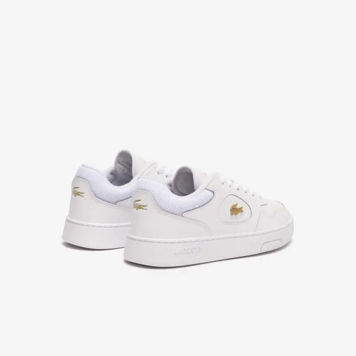 Sneakers Women Lacoste Women039s Lineset Leather Sneakers Whtgld 216