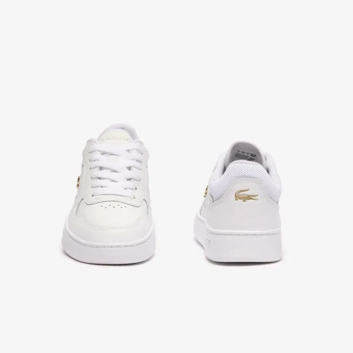 Sneakers Women Lacoste Women039s Lineset Leather Sneakers Whtgld 216