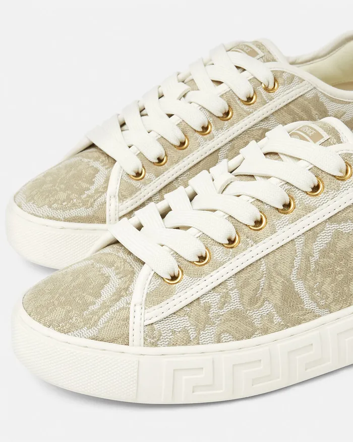 Sneakers Women Versace Barocco Greca Sneakers Beigeprint