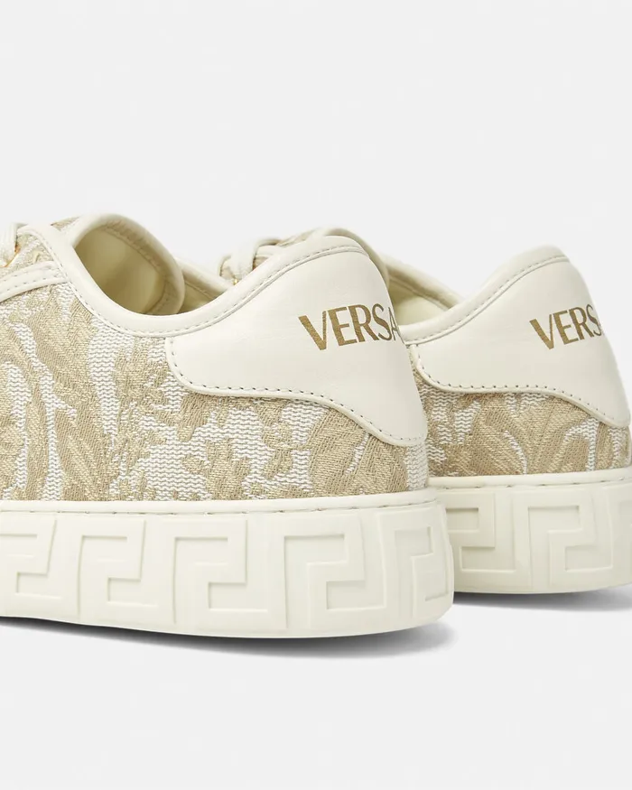 Sneakers Women Versace Barocco Greca Sneakers Beigeprint