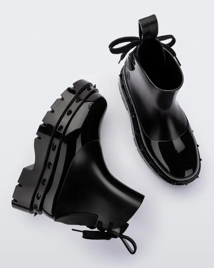 Spikes Boot Black Women Melissa Boots