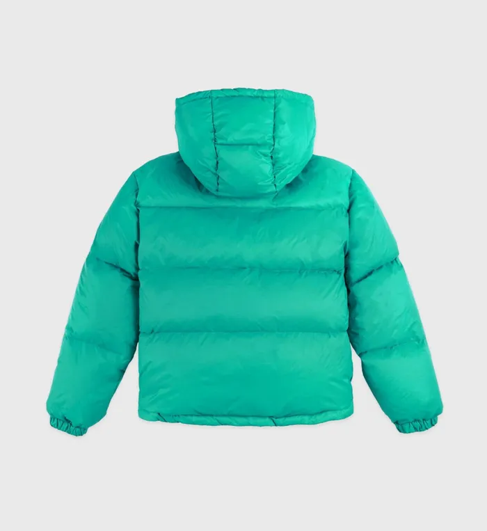 Sporty and Rich Coats Women Running Woman Puffer Jacket 8211 Spring Green