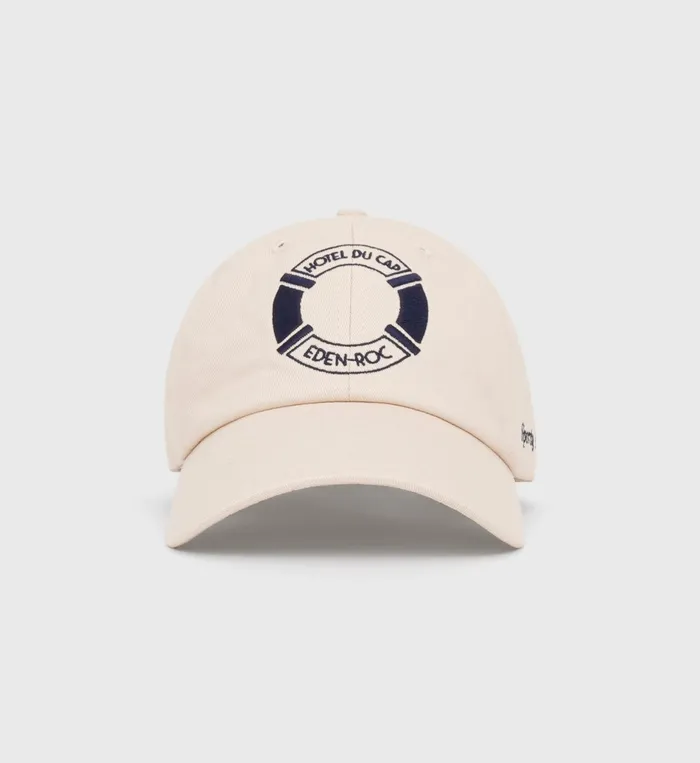 Sporty and Rich Hats Women Buoy Hat 8211 CreamNavy