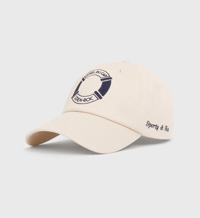 Sporty and Rich Hats Women Buoy Hat 8211 CreamNavy
