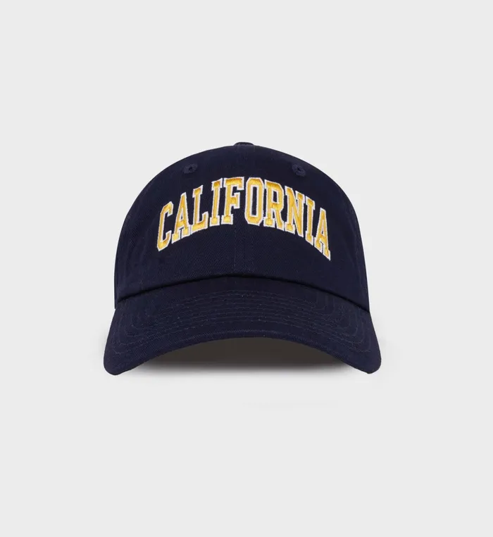 Sporty and Rich Hats Women California Hat 8211 NavyGold