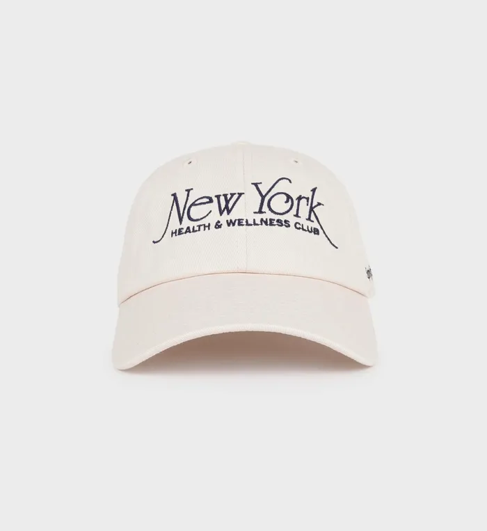 Sporty and Rich Hats Women NY 94 Hat 8211 CreamNavy