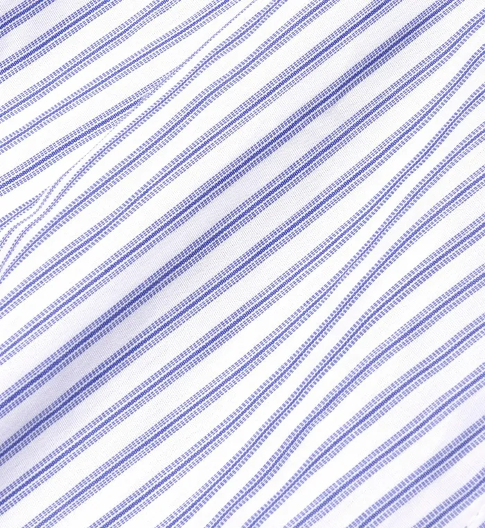 Sporty and Rich Shirting Women SRC Shirt 8211 WhiteBlue Striped