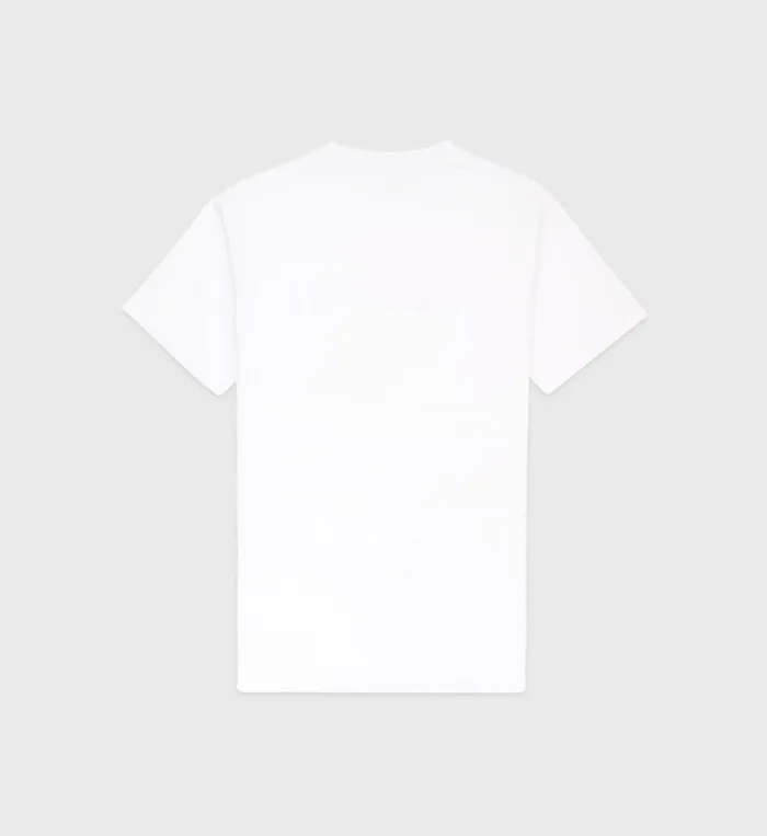 Sporty and Rich TShirts and Tops Women HandW Crest TShirt 8211 WhiteAlpine
